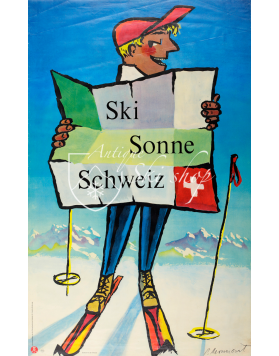 SKI-SUN-SWITZERLAND (Print)