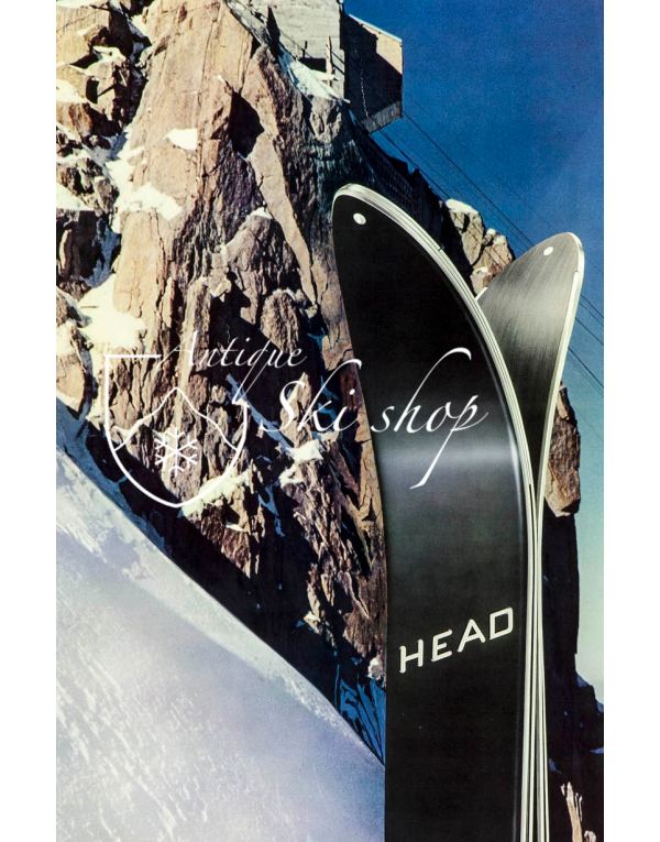 Vintage Ski Poster : HEAD SKIS