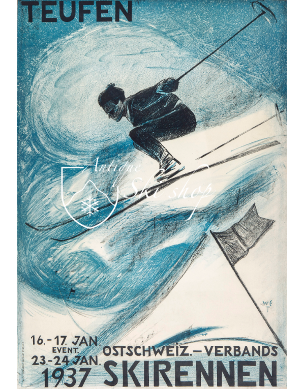 Ostschweiz Verbands Skirennen Teufen 1937