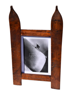 Cornice per sci singola / Cornice foto sci vintage / Cornice vintage per sci