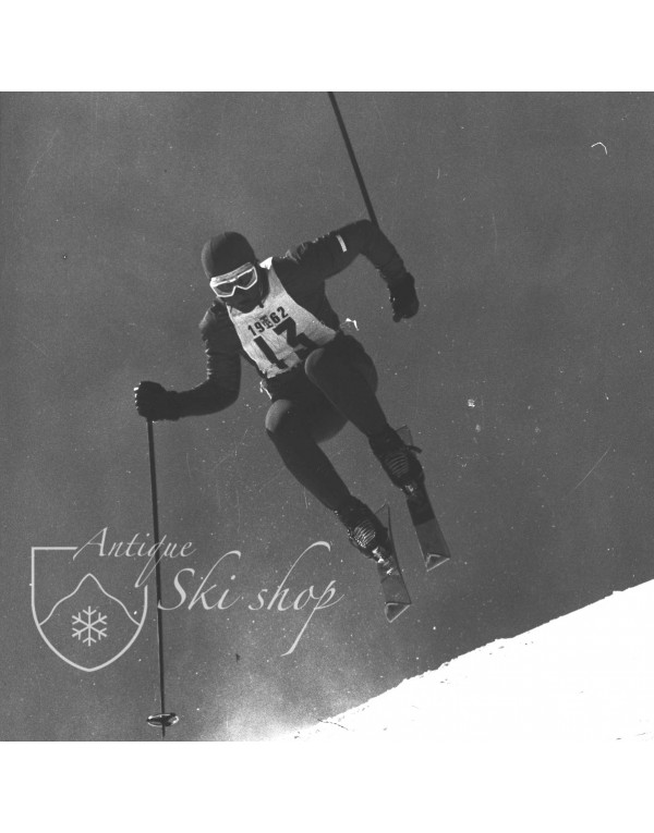 Vintage Ski Photo - Gerhard Nenning "Ski Jump"
