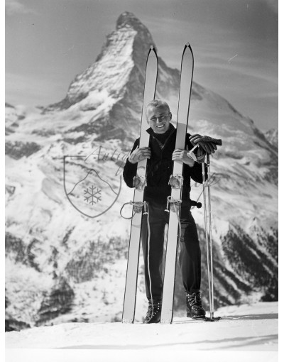 Vintage Ski Photo - Andreas Molterer