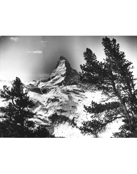 Vintage Mountain Photo - The Matterhorn
