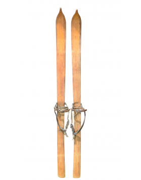 Rare 1920 Vintage children skis