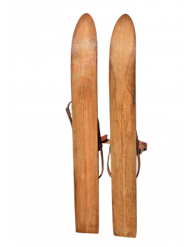 Vintage children "First Skis"