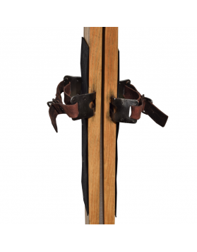 Rare Early 1900's Swiss Skis (Restored)