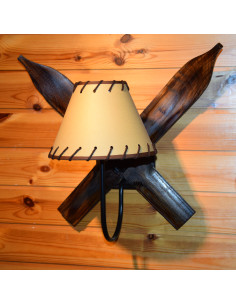 Sconce da Sci Vintage - Lampada da Parete / Applique Sci / Wandleuchte Sci