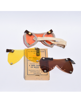 Vintage "SLALOM" Ski Goggles