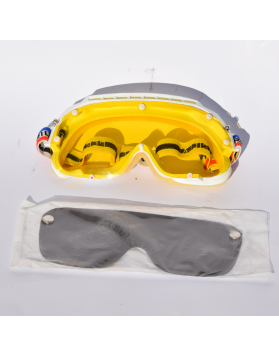 Vintage N.O.S. Solar Ski Goggles "Guy Perillat"