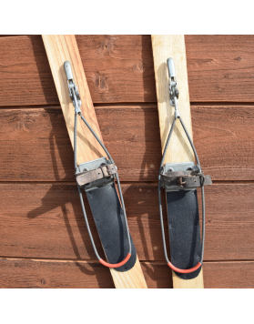 Antique Children Skis & Poles