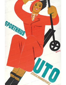 1930 poster by Swiss artist Alois Carigiet