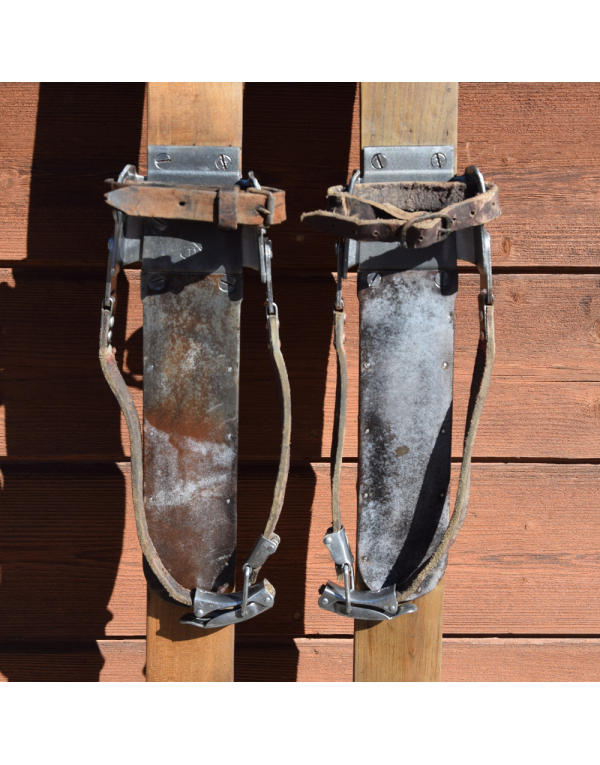 Antique 1920's Skis (Restored) Antique 1920's Skis (Restored)