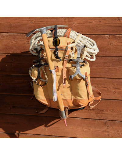 Vintage Swiss/Italian Mountaineering Rucksack & Climbing Gear