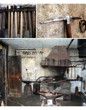 The original Schild & Sohn forge is now a historical monument & can be visited in Kandersteg