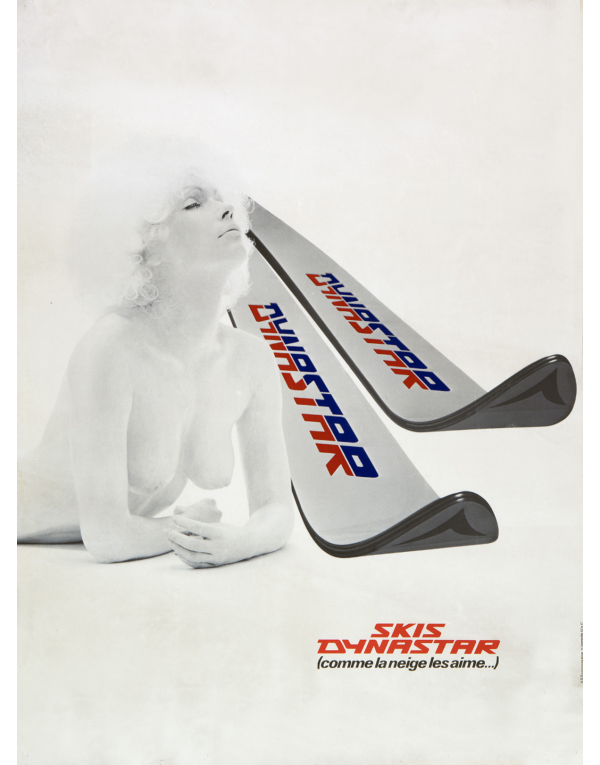 Original Ski Poster Ski Dynastar "Comme La Neige Les Aime..."