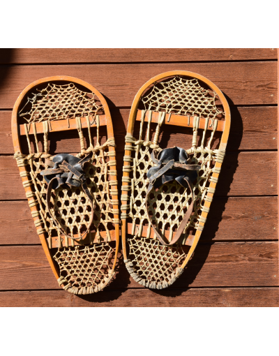 Vintage Canadian BEAR PAW Snowshoes