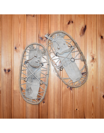 Vintage French Snowshoes
