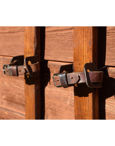 Vintage 1920's Children Skis & Poles (Restored)