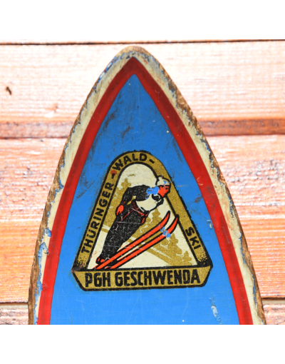 1960's "SCHICHTEN" skis made by "PGH GESCHWENDA"