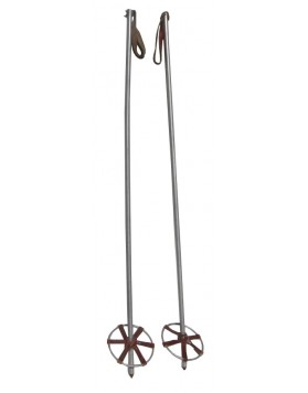Antique ski poles